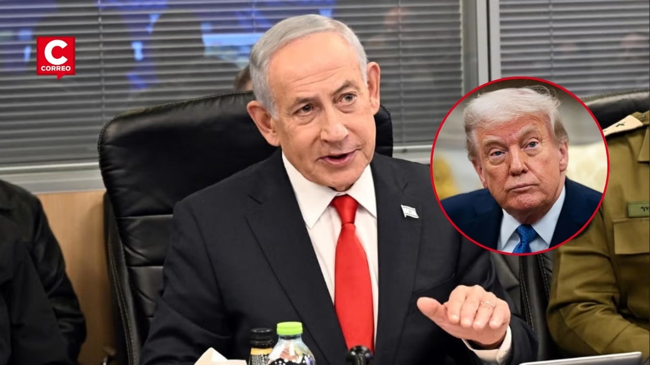Netanyahu rechazó plan de paz de Trump y descarta retirar tropas de Gaza. Composición: Diario Correo.