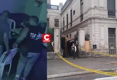 Cercado de Lima: un policía muerto y un herido tras balacera en bar clandestino del Paseo Colón (VIDEO)