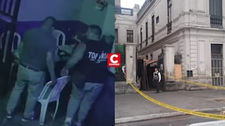 Cercado de Lima: un policía muerto y un herido tras balacera en bar clandestino del Paseo Colón (VIDEO)