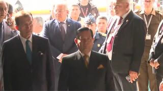 Eduardo Arana junto a su gabinete acuden al Congreso para explicar sobre la criminalidad en el país