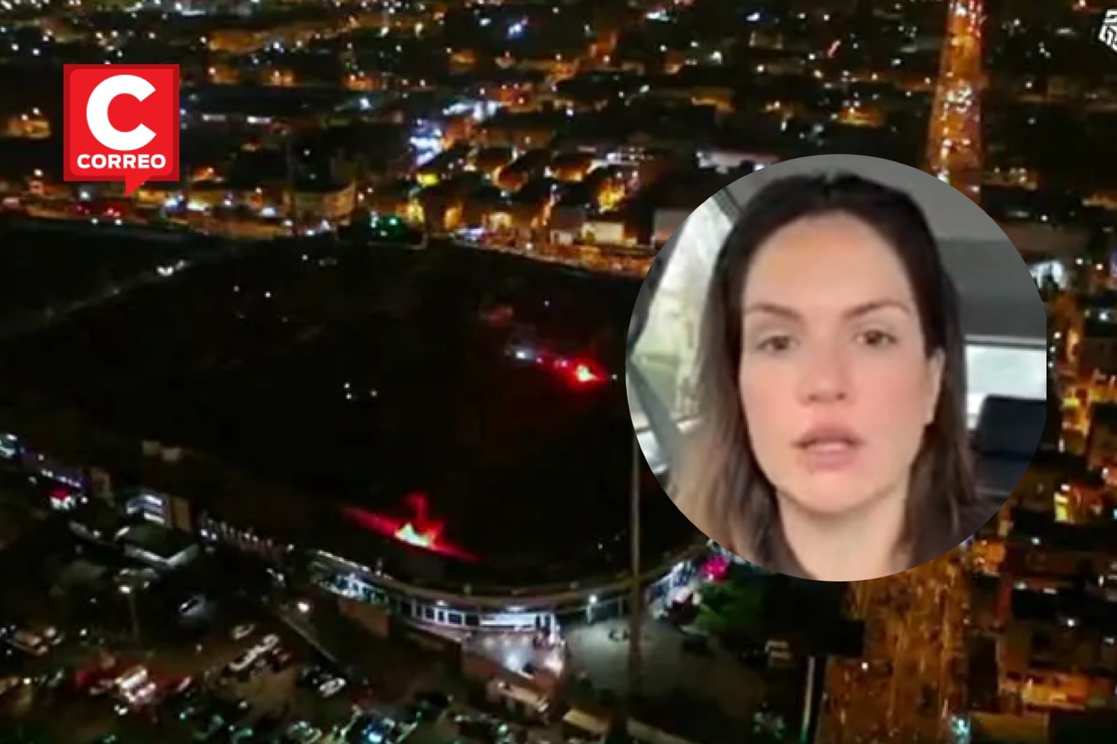 Lorena Álvarez consternada en Matute.