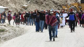 Las Bambas: Suspenden protesta en corredor minero tras nueva propuesta de diálogo de la PCM
