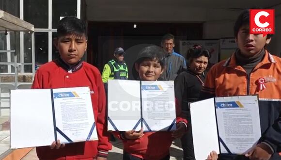 Estudiantes que representarán al Perú en concurso de matemáticas en Polonia
