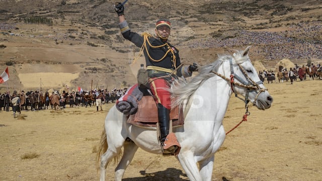 Huancayo: Así fue la escenificación de la batalla de Marcavalle y Pucará (FOTOS)