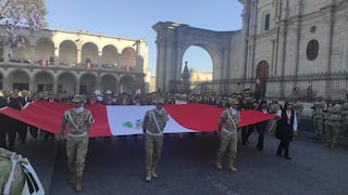 Fiestas Patrias: cierran calles en Arequipa por ceremonia y parada militar