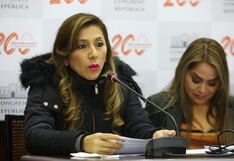 Lady Camones exhorta a las bancadas de oposición a elegir solo a un candidato para la Presidencia del Congreso