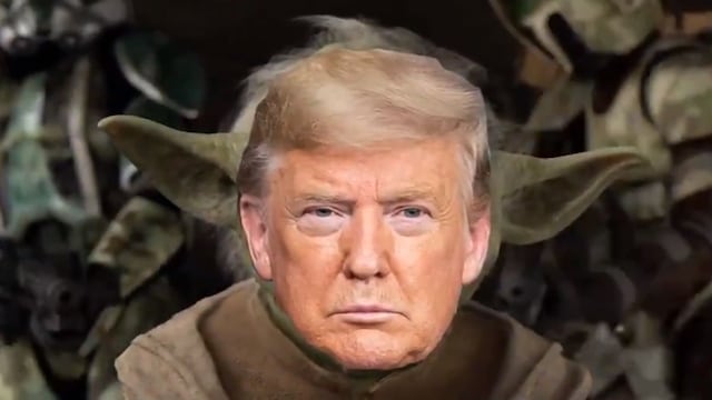 Campaña de Donald Trump publica video como Yoda (VIDEO)