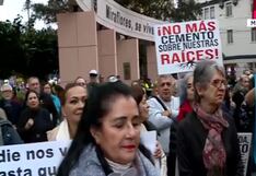 Miraflores: Vecinos protestan frente a municipio y piden revocar a alcalde