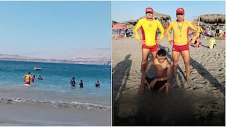 Emergencias en el mar marca el inicio del verano en las playas de la región Ica