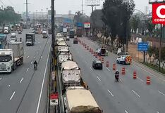 Vía de Evitamiento: Dos carriles cerrados tras hundimiento en la calzada