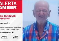 Pisco: anciano lleva desaparecido seis días tras salir a caminar por el malecón Miranda