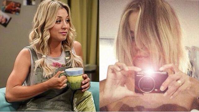 The Big Bang Theory: Hackers filtran foto de Kaley Cuoco completamente desnuda