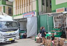 Huancayo: Feria se instala en veredas por donde niños van a escuela