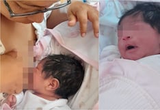 Chincha: Hannah Canchari, la primera bebé en nacer en Navidad en el hospital San José