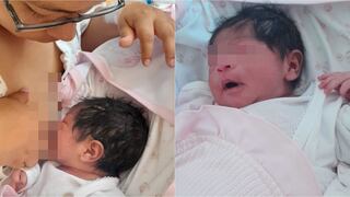 Chincha: Hannah Canchari, la primera bebé en nacer en Navidad en el hospital San José