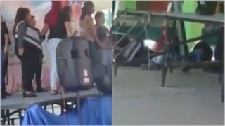 Colegio organizó baile por el ‘Día de la Madre’ y casi termina en tragedia (VIDEO)