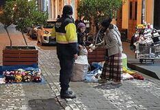 Comercio ambulatorio se incrementó 40% en el centro de Arequipa