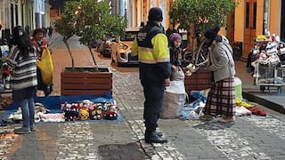 Comercio ambulatorio se incrementó 40% en el centro de Arequipa