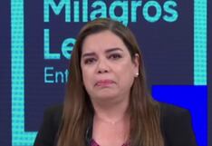Milagros Leiva rompió en llanto en vivo tras enterarse del fallecimiento de su padre: “Tengo que irme” (VIDEO)
