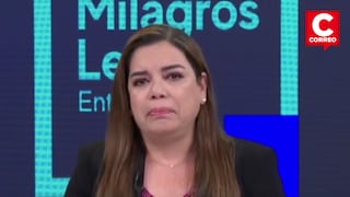 Milagros Leiva rompió en llanto en vivo tras enterarse del fallecimiento de su padre: “Tengo que irme” (VIDEO)