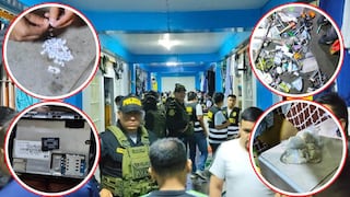 Trujillo: Hallan droga, celulares y antenas en megaoperativo en el penal El Milagro
