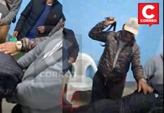 En asamblea azotan al alcalde de Huaricolca por incumplir promesas