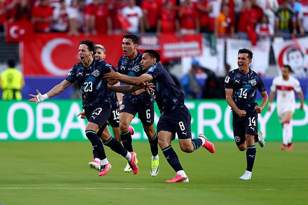 Paraguay festejo. (Foto: Getty Images)