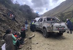 Huánuco: Madre y su bebé fallecen tras despiste de camioneta cuando eran trasladados de emergencia
