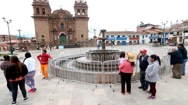 Reabren plaza de San Sebastián y todo queda listo para su fiesta patronal (FOTOS)