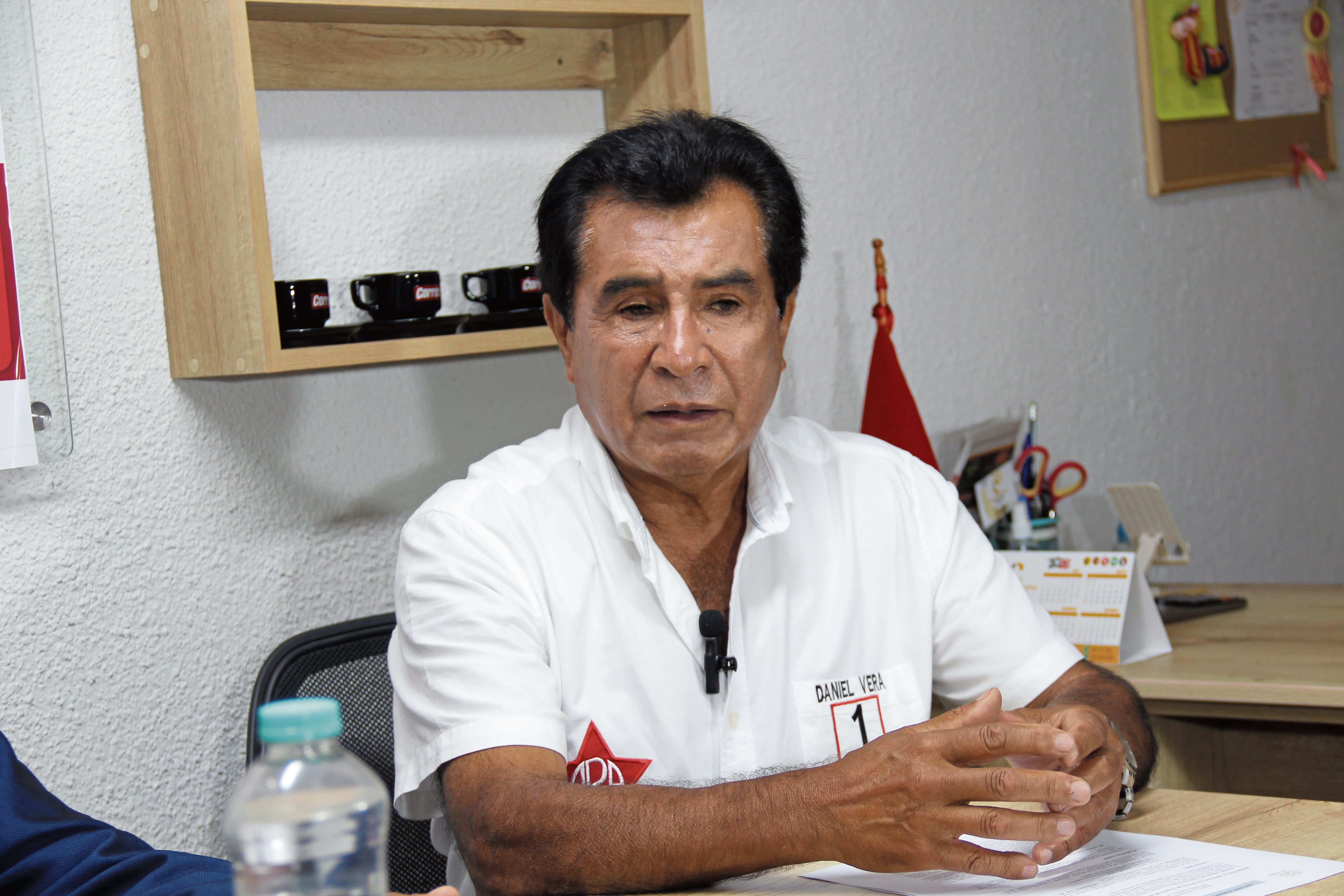 Daniel Vera Ballón, candidato a diputado: “Sin gas, el sur no tiene futuro, se debe impulsar la macrorregión” (Foto: Paúl Flores/@photo.gec)