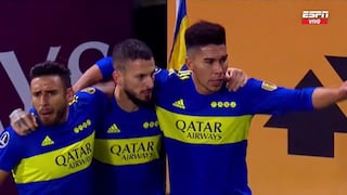 Zambrano asistió a Benedetto en el gol de Boca vs. Corinthians en la Libertadores (VIDEO)