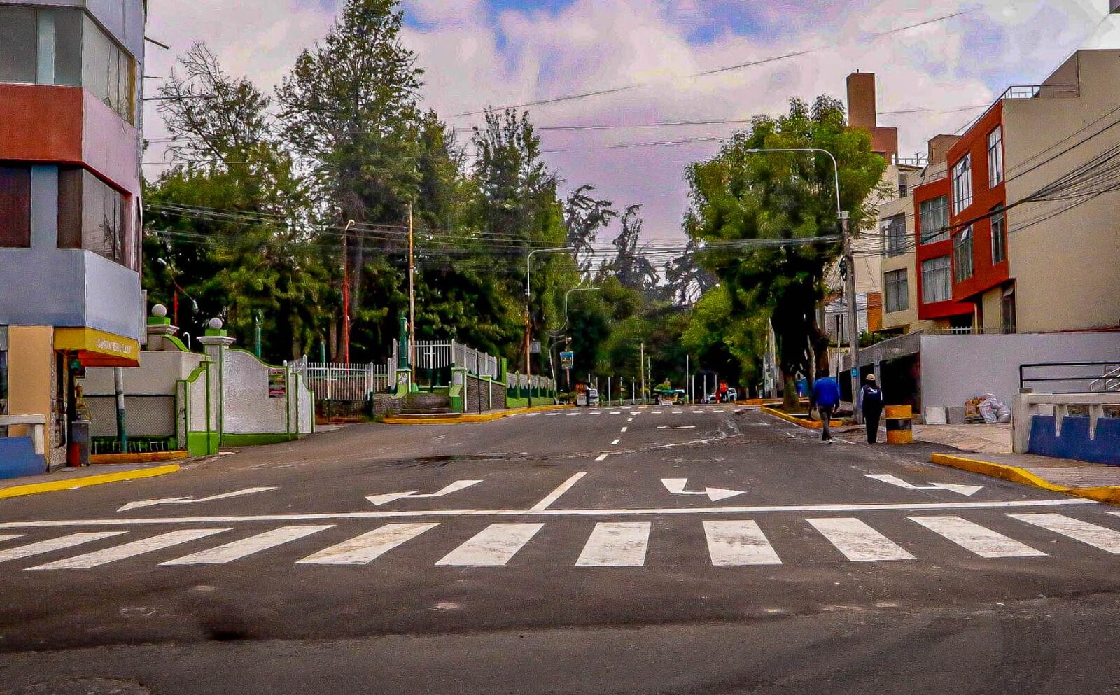 Reabrieron la avenida Álvarez Thomas para transportistas y peatones, en Arequipa. Foto: MPA.