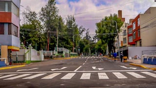 Arequipa: Reabren la avenida Álvarez Thomas tras terminar asfaltado