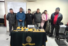 Desarticulan a “Los Gañotes de Arequipa”, banda dedicada al arrebato en el transporte público (VIDEO)