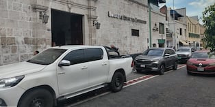 Policía muere tras recibir disparo al interior de la USE, en Arequipa. Foto: GEC.