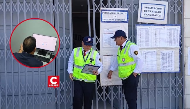 Moquegua: trabajador de la ONPE falleció de un infarto repentino durante simulacro en Ilo. Composición: Diario Correo.