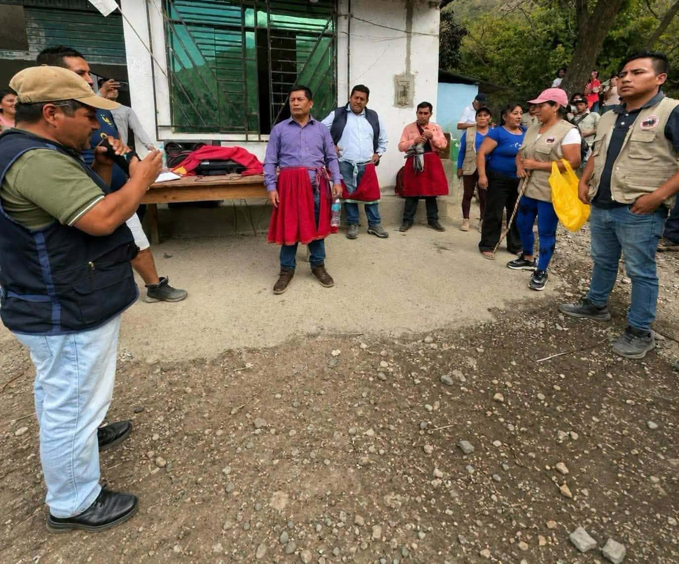 Comuneros y ronderos impusieron el mismo castigo simbólico al gerente municipal.