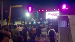 Chiclayo: vecinos denuncian cierre de calle por concierto con venta de alcohol