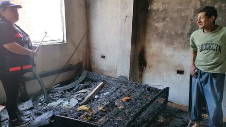 Trujillo: Adulto mayor lo pierde todo en incendio