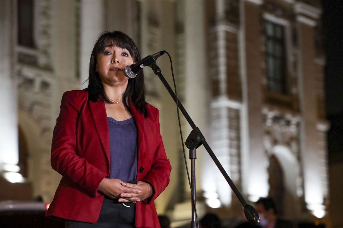 Informe de la denuncia constitucional propone inhabilitar a Mirtha Vásquez en el ejercicio de un cargo público por el plazo de 10 años. Foto: Congreso.