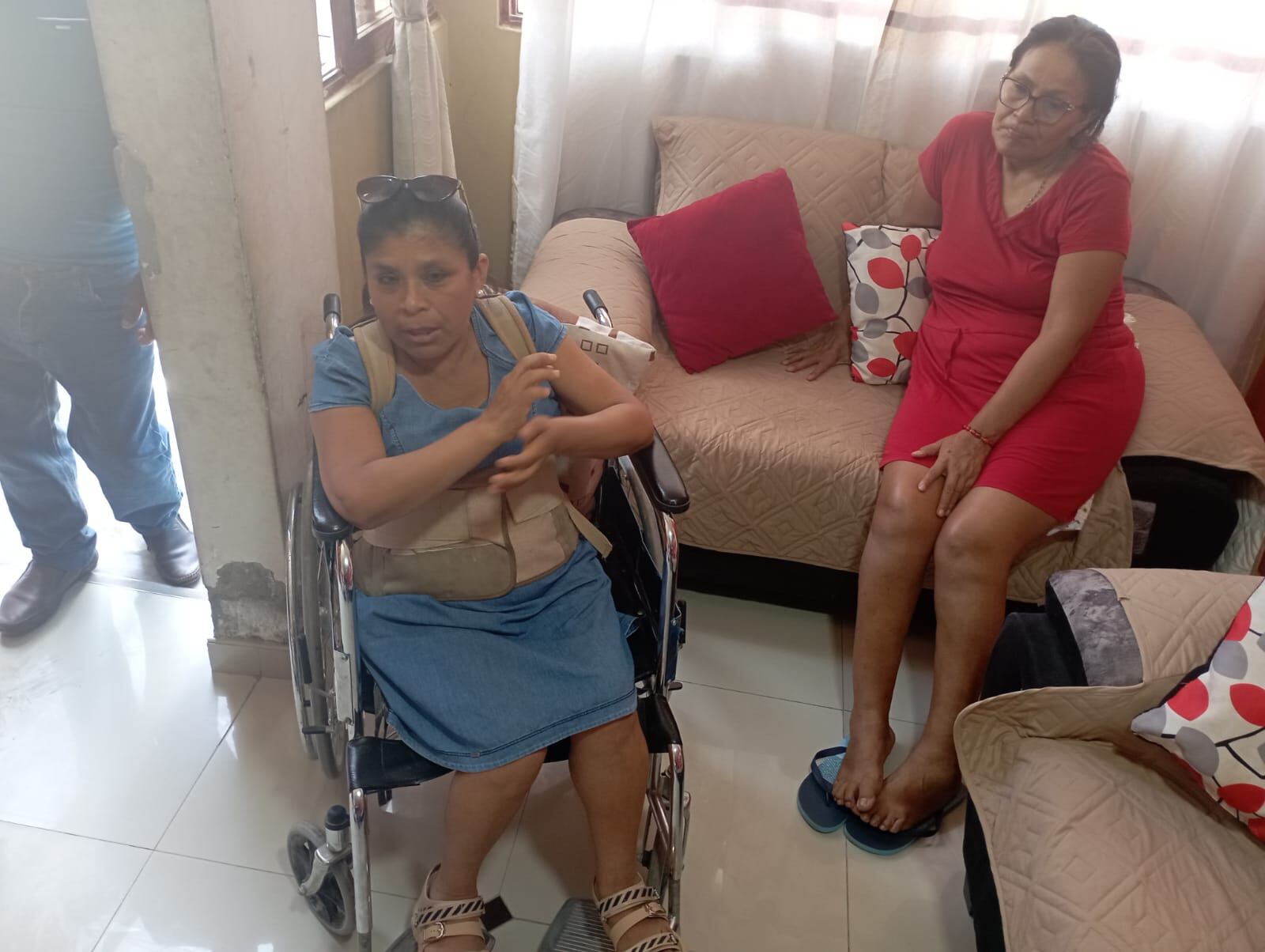 Afectadas por accidente en Acarí (Caravelí) del pasado 2 de setiembre. Foto: Darío Román Casanova.