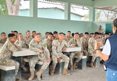 ONPE capacita a personal militar de Piura para garantizar la seguridad en locales de votación