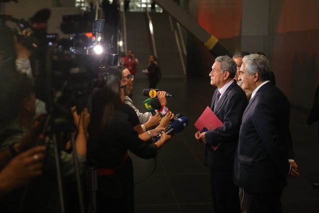 El lado B del quinto día de debate presidencial 2026 (Fotos: GEC)
