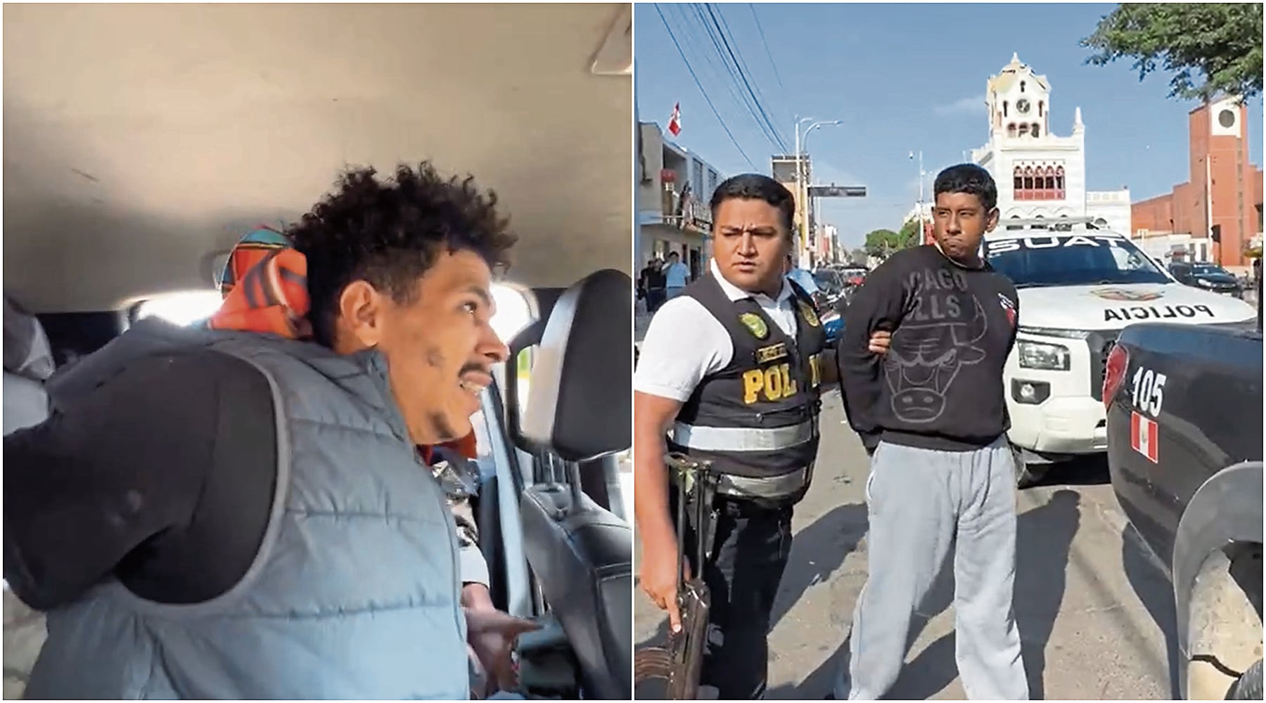 Pisco: "Tunche" y "Pelo de Oro" ya duermen en el penal de Chincha