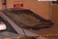 Independencia: Sismo deja una mujer herida y un vehículo destruido