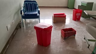 Huancayo: Evacúan a pacientes de EsSalud por goteras en techos