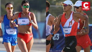 Kimberly García y César Rodríguez ganan medalla de plata en marcha de relevos en los Juegos Panamericanos 2023