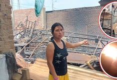 Trujillo: Familia pierde todo tras voraz incendio en su vivienda en El Milagro (VIDEO)