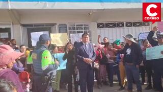 Huancayo: escolares exigen reconstrucción de muro caído en la I.E. 30240 de San Agustín de Cajas (VIDEO)