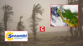 Alerta amarilla: fuertes vientos en la costa generarán polvo y baja visibilidad, advierte Senamhi